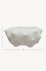 White Terracotta Mini Vase